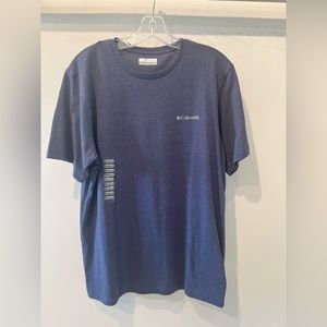 Blue Columbia T Shirt Size Medium